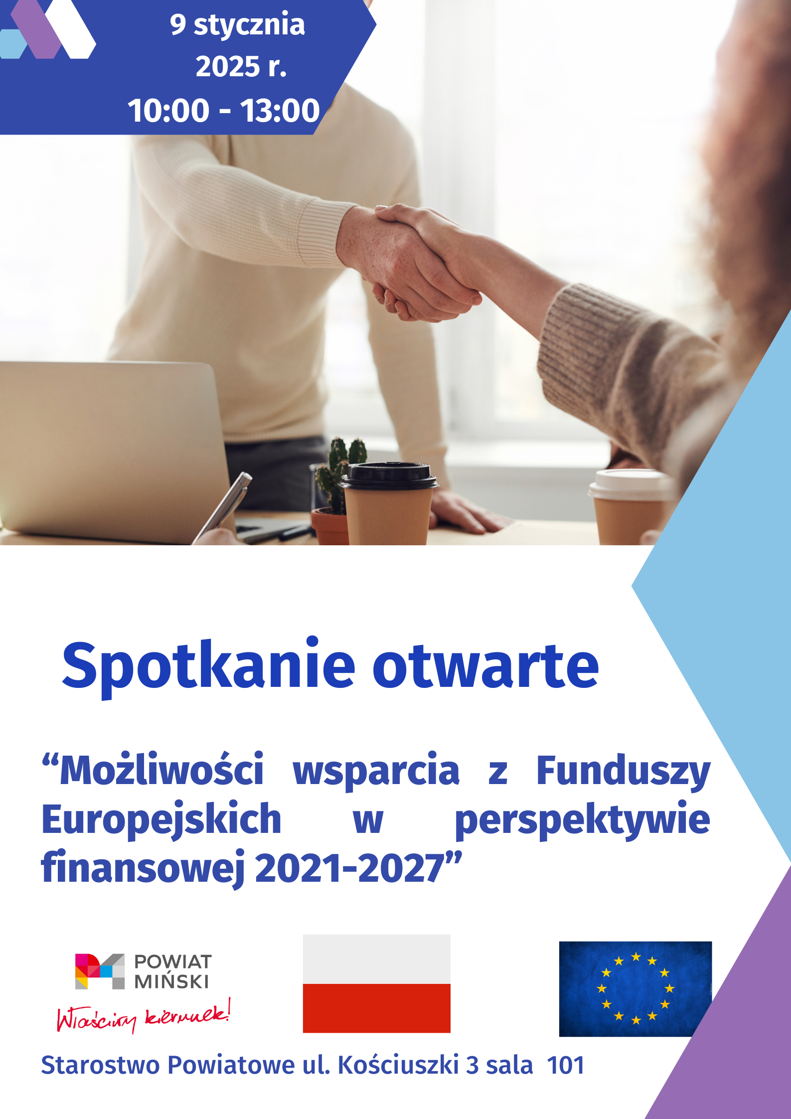  spotkanie informacyjne z pozyskiwania Funduszy Unijnych